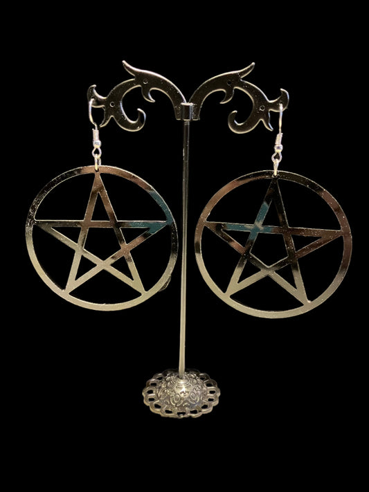 The Prodigious Pentagrams Earring Set
