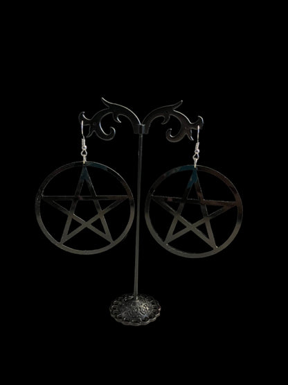 The Prodigious Pentagrams Earring Set